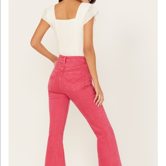 Idyllwind Womens High Risin Kick Stretch Flare Jeans - Picture 3 of 3